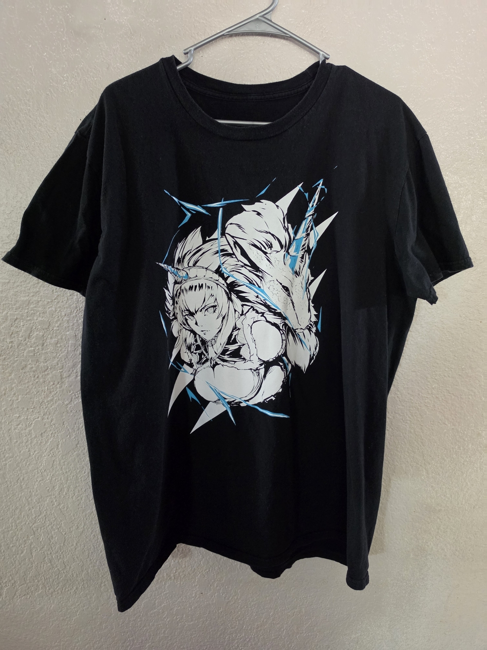 Capcom Monster Hunter Ukiyoe T-Shirt Kirin x Yukibare Black